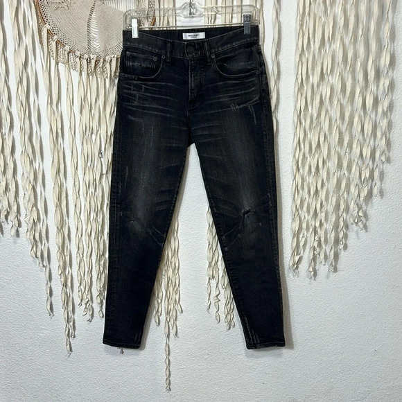 Moussy Black Denim Size 25 - Picture 1 of 9
